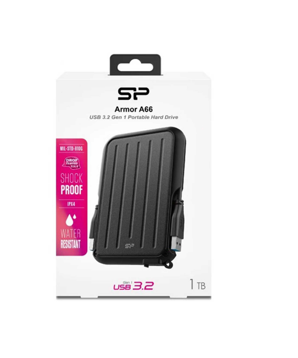 هارد اکسترنال سیلیکون پاور مدل Armor A66 ظرفیت 1 ترابایت