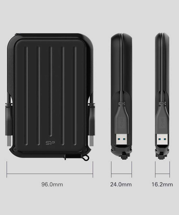 هارد اکسترنال سیلیکون پاور مدل Armor A66 ظرفیت 1 ترابایت