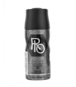 اسپری دئودورانت مردانه ریو کالکشن Rio Collection مدل La Homme Black حجم 150 میلی لیتر