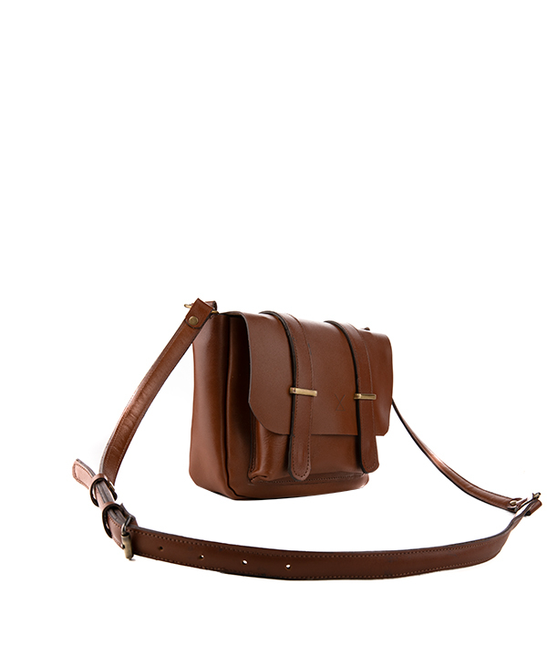 کیف دوشی اسپرت چرم لانکا Lanka Leather مدل CB-10