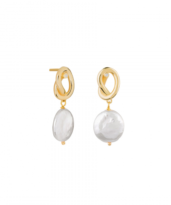 گوشواره گره مروارید کیا گالری Kia Gallery کد EM312