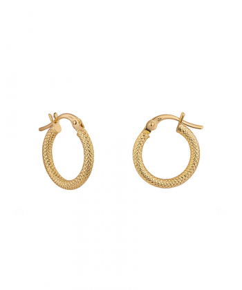 گوشواره دایره ماری متوسط کیا گالری Kia Gallery کد EMR128