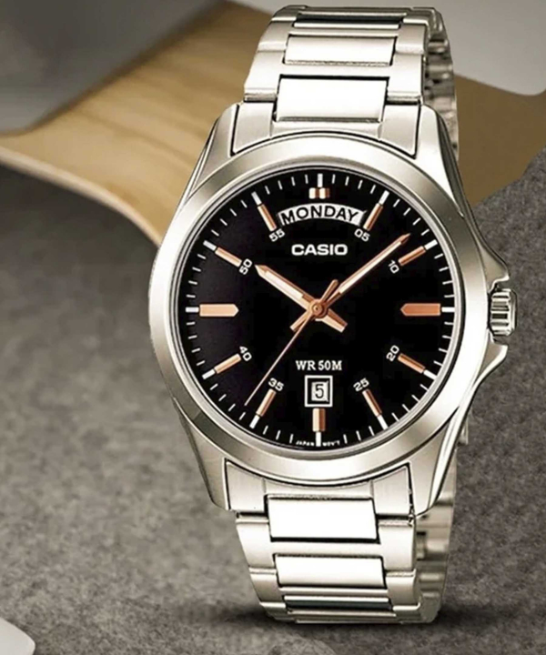 ساعت عقربه‌ای مردانه کاسیو Casio مدل MTP-1370D-1A2