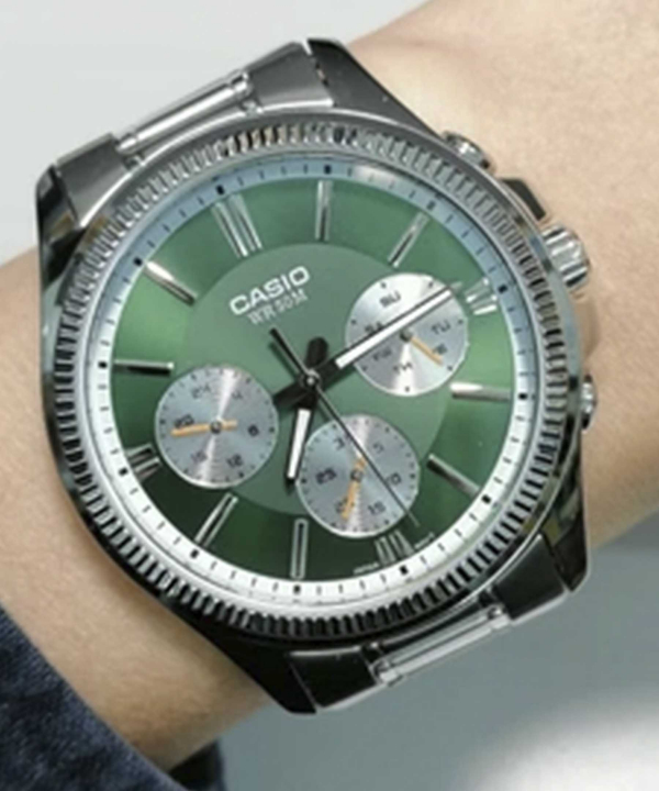 ساعت عقربه‌ای مردانه کاسیو Casio مدل MTP-1375D-3A