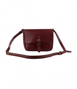 کیف دوشی زنانه چرم طبیعی چرم لانکا Lanka Leather مدل HB-15