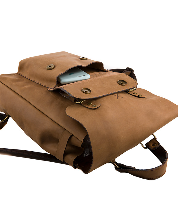 کوله پشتی چرم لانکا Lanka Leather مدل BP-2