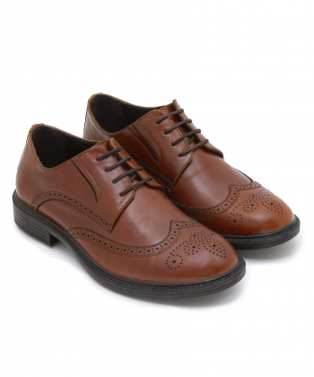 کفش رسمی چرم طبیعی مردانه شیما مدل Oxford157