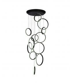 چراغ آویز 12 شعله چشمه نور کد L6409/12BK