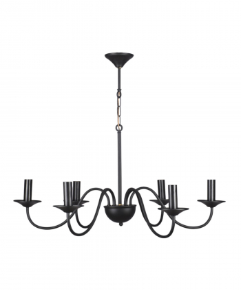 لوستر شش شعله چشمه نور کد C2800-6BK