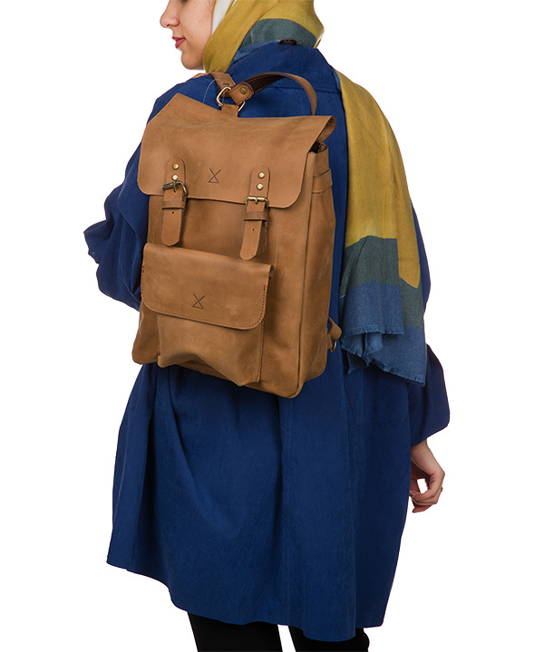 کوله پشتی چرم لانکا Lanka Leather مدل BP-2