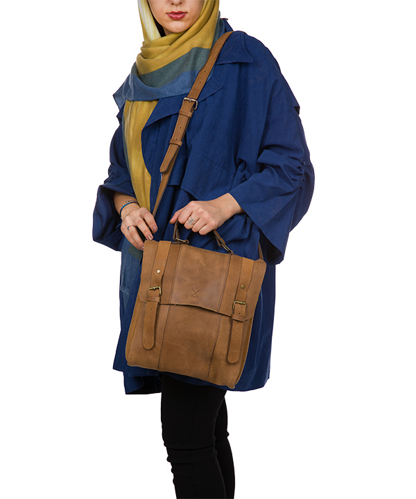 کیف دوشی چرم لانکا Lanka Leather مدل CB-11