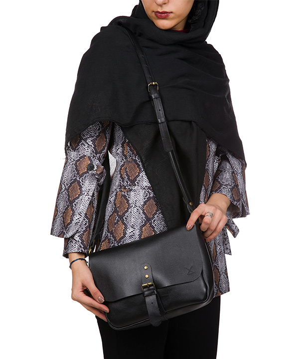 کیف دوشی زنانه چرم لانکا Lanka Leather مدل HB-15