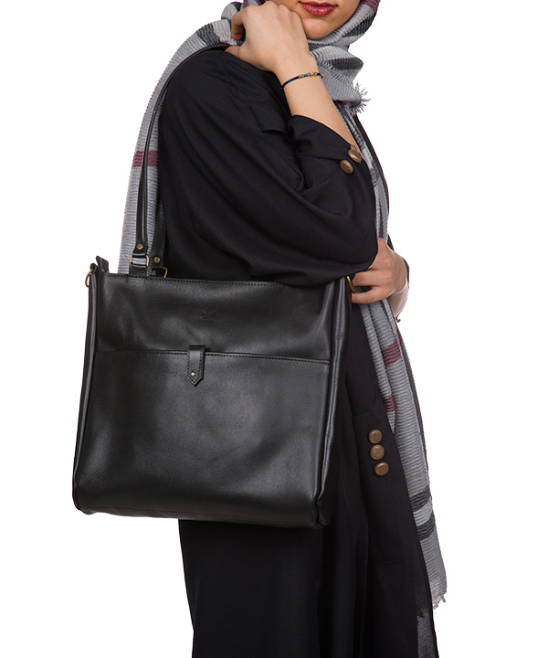 کیف دوشی زنانه چرم لانکا Lanka Leather مدل HB-16