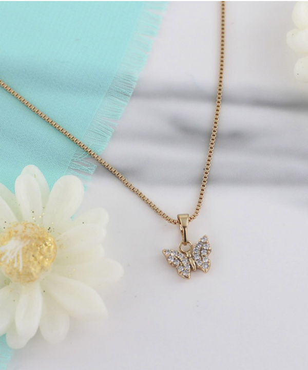 گردنبند زنانه ژوپینگ Xuping مدل پروانه کد AAB-550