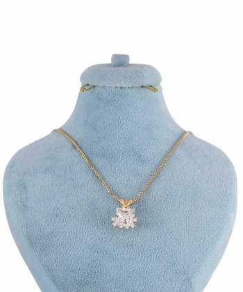 گردنبند مس، روکش طلا زنانه ژوپینگ مدل mp-AAB-557