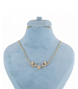 گردنبند دخترانه ژوپینگ Xuping مدل گل کد AAB-570