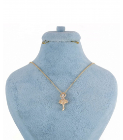 گردنبند دخترانه ژوپینگ Xuping مدل بالرین کد AAB-571