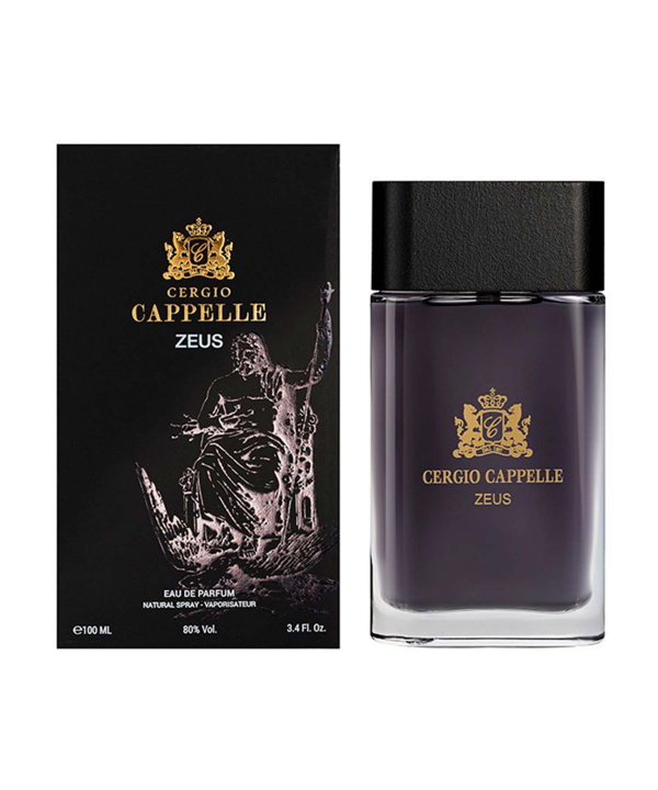 ادوپرفیوم مردانه سرجیو کاپل Cergio Cappele مدل Zeus حجم 100 میلی‌لیتر