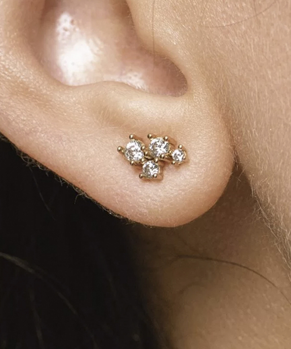 گوشواره صورت فلکی اردیبهشت دفینه Dafineh کد EJ1125