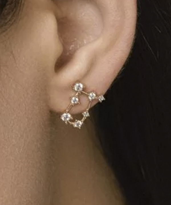 گوشواره صورت فلکی خرداد دفینه Dafineh کد EJ1126