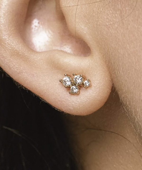گوشواره صورت فلکی خرداد دفینه Dafineh کد EJ1126
