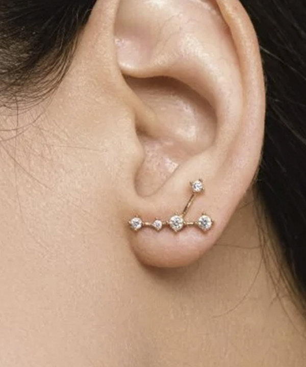 گوشواره صورت فلکی تیر دفینه Dafineh کد EJ1127
