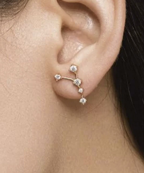 گوشواره صورت فلکی تیر دفینه Dafineh کد EJ1127