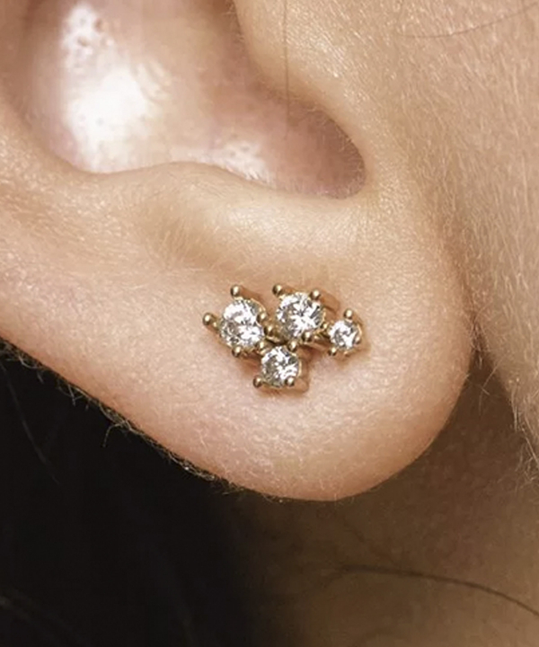 گوشواره صورت فلکی تیر دفینه Dafineh کد EJ1127