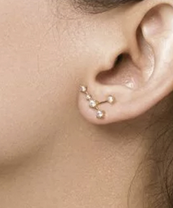 گوشواره صورت فلکی تیر دفینه Dafineh کد EJ1127