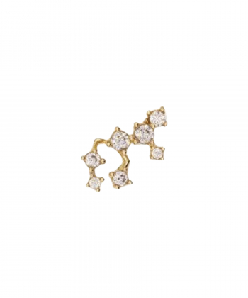 گوشواره صورت فلکی شهریور دفینه Dafineh کد EJ1129