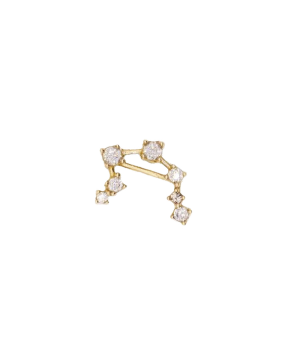 گوشواره صورت فلکی مهر دفینه Dafineh کد EJ1130