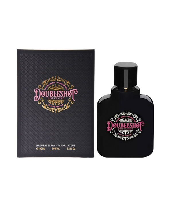 ادوپرفیوم مردانه دابل شات Doubleshot مدل Just Classic حجم 100 میلی‌لیتر