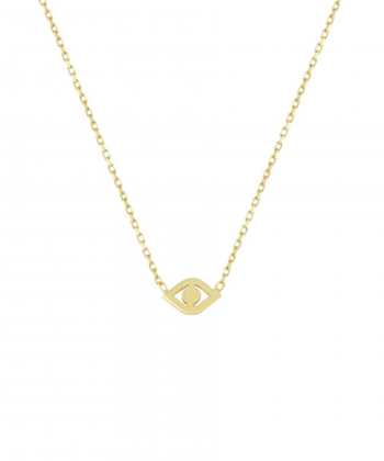 گردنبند چشم بدون مژه کالکشن حوض نقاشی درریس Doris کد P1248