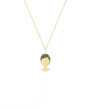 گردنبند طره با مدل موی کوتاه درریس Doris کد P1207