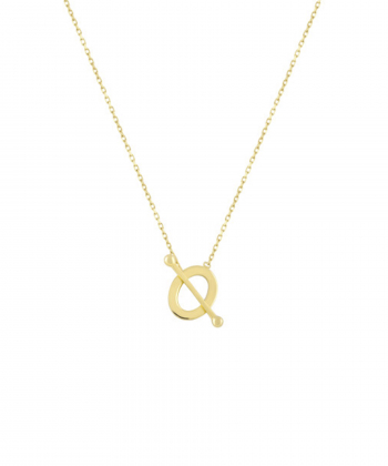 گردنبند جزر و مد بیضی کوچک درریس Doris کد P1161