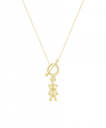 گردنبند جزر و مد و خرس تدی درریس Doris کد P2059