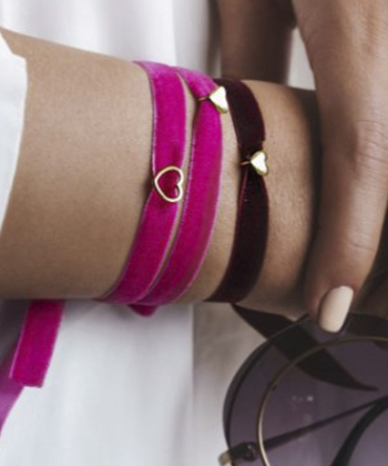 دستبند سینتا قلب تو خالی درریس Doris کد P1078