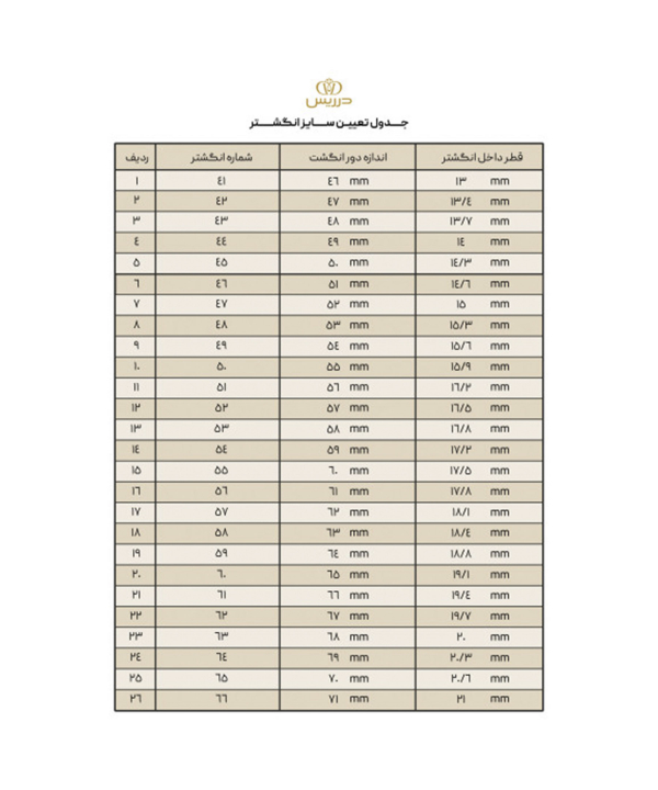 انگشتر گوارسه با آویز گل ریز وسط نگین درریس Doris کد P1361