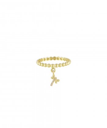 انگشتر گوارسه با آویز سنجاقک درریس Doris کد P1342