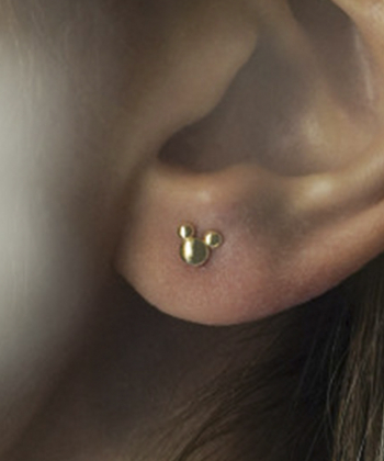 گوشواره میکی موس درریس Doris کد P1114