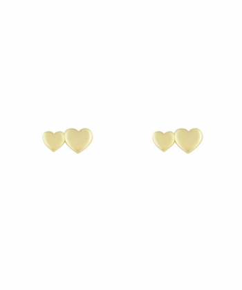 گوشواره دو قلب کالکشن حوض نقاشی درریس Doris کد P1368