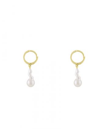 گوشواره روکو با مروارید باروک درریس Doris کد P1629