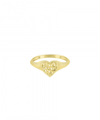 انگشتر پینکی قلب کوچک کالکشن مانگ درریس Doris کد P1475