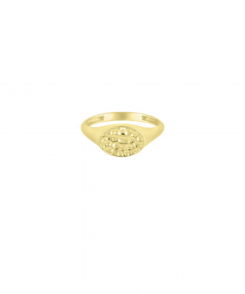 انگشتر پینکی بیضی کوچک کالکشن مانگ درریس Doris کد P1485