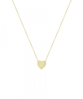 گردنبند قلب تخت درریس Doris کد P1051