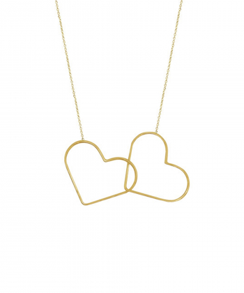 گردنبند قلب مفتول تودرتو درریس Doris کد P1058