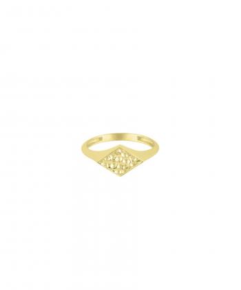 انگشتر پینکی لوزی کوچک کالکشن مانگ درریس Doris کد P1488