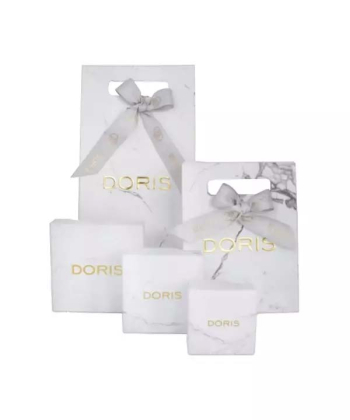 دستبند نقشه ایران با بافت طوسی و سنگ درریس Doris کد P2013