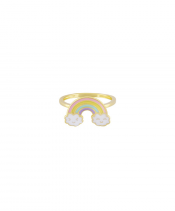 انگشتر رنگین کمان کودک درریس Doris کد P1513