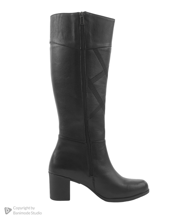 بوت زنانه چرم طبیعی مارال چرم Maral Leather مدل آرالیا